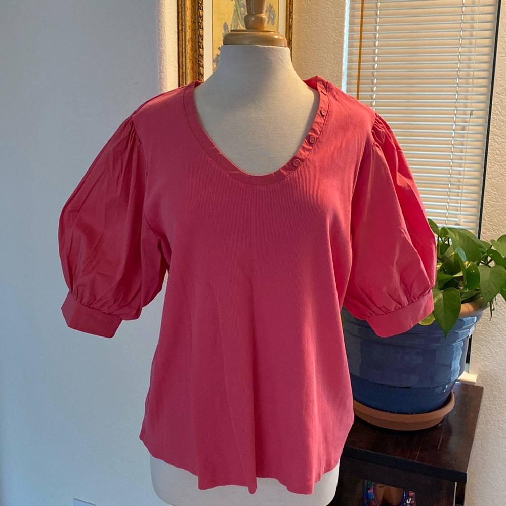 Chico's Puff Sleeve Blouse XXL